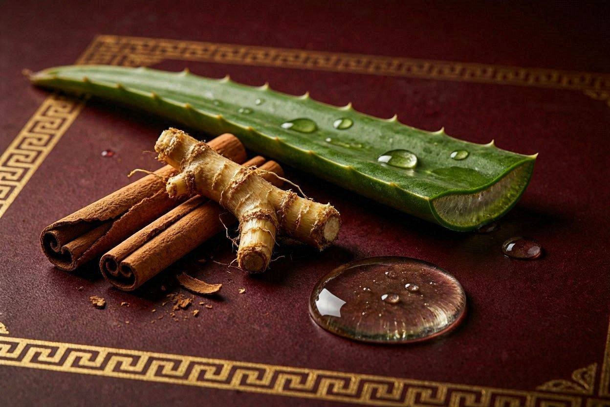 Canela de Ceilán, Ginseng Siberiano, Ácido Hialurónico y Aloe Vera